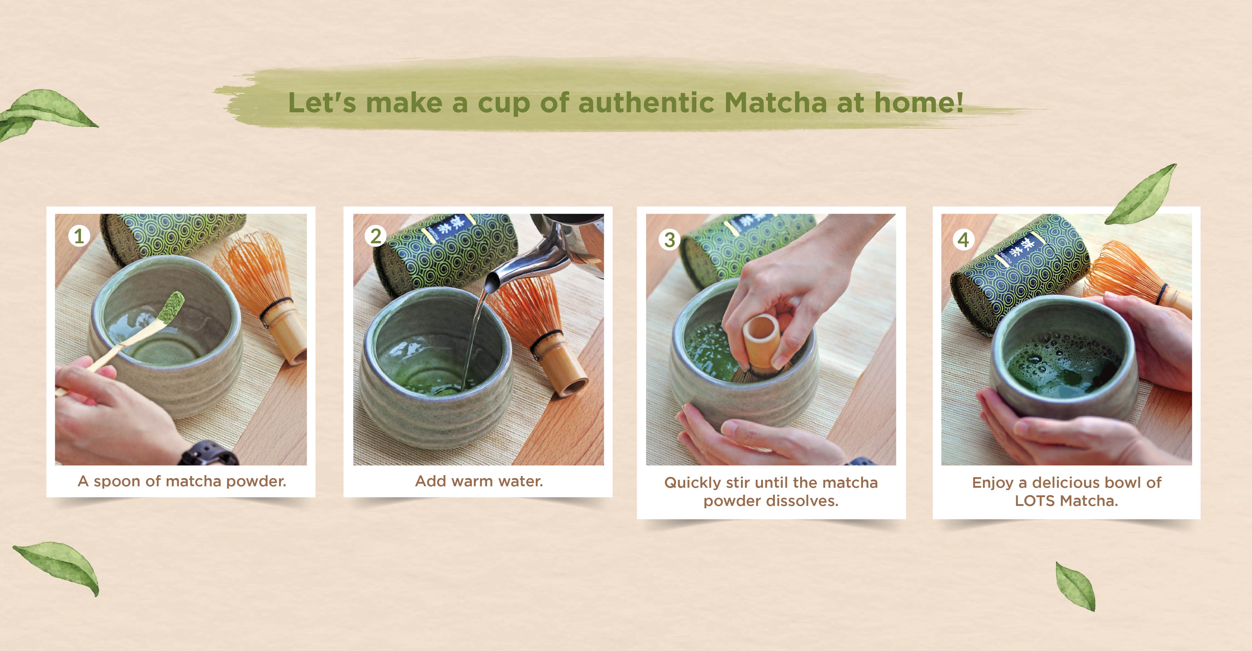 How to make an authentic cup of matcha